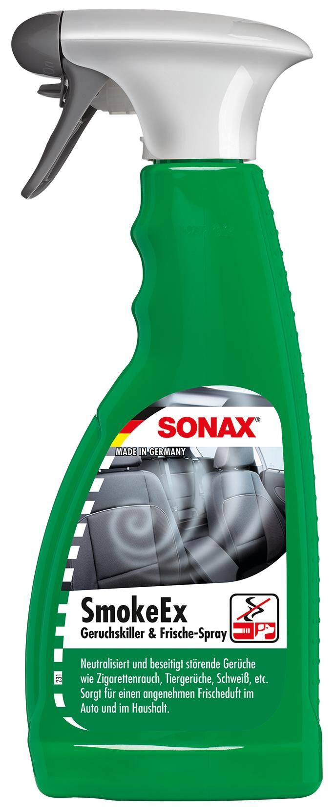 Sonax air freshener smokeex smoke-ex- odor killer- spruehds.500ml
