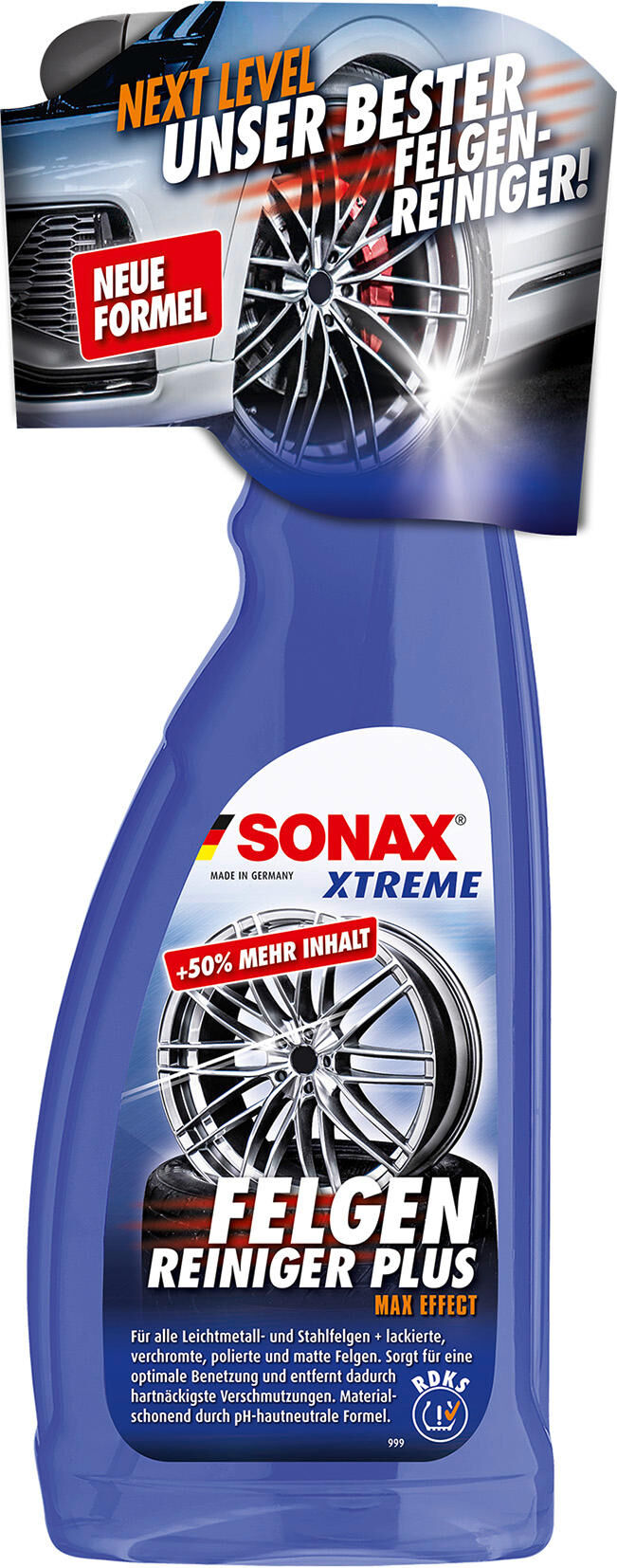 Sonax rim cleaner xtreme plus rim cleaner xtremeplus 750 ml
