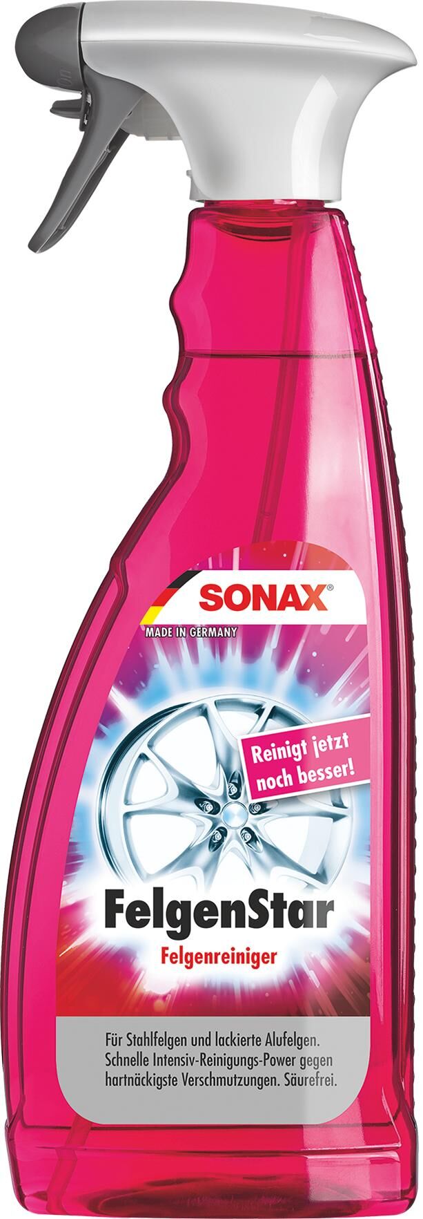 Sonax rim cleaner felgenstar rim cleaners rimstar 750 ml