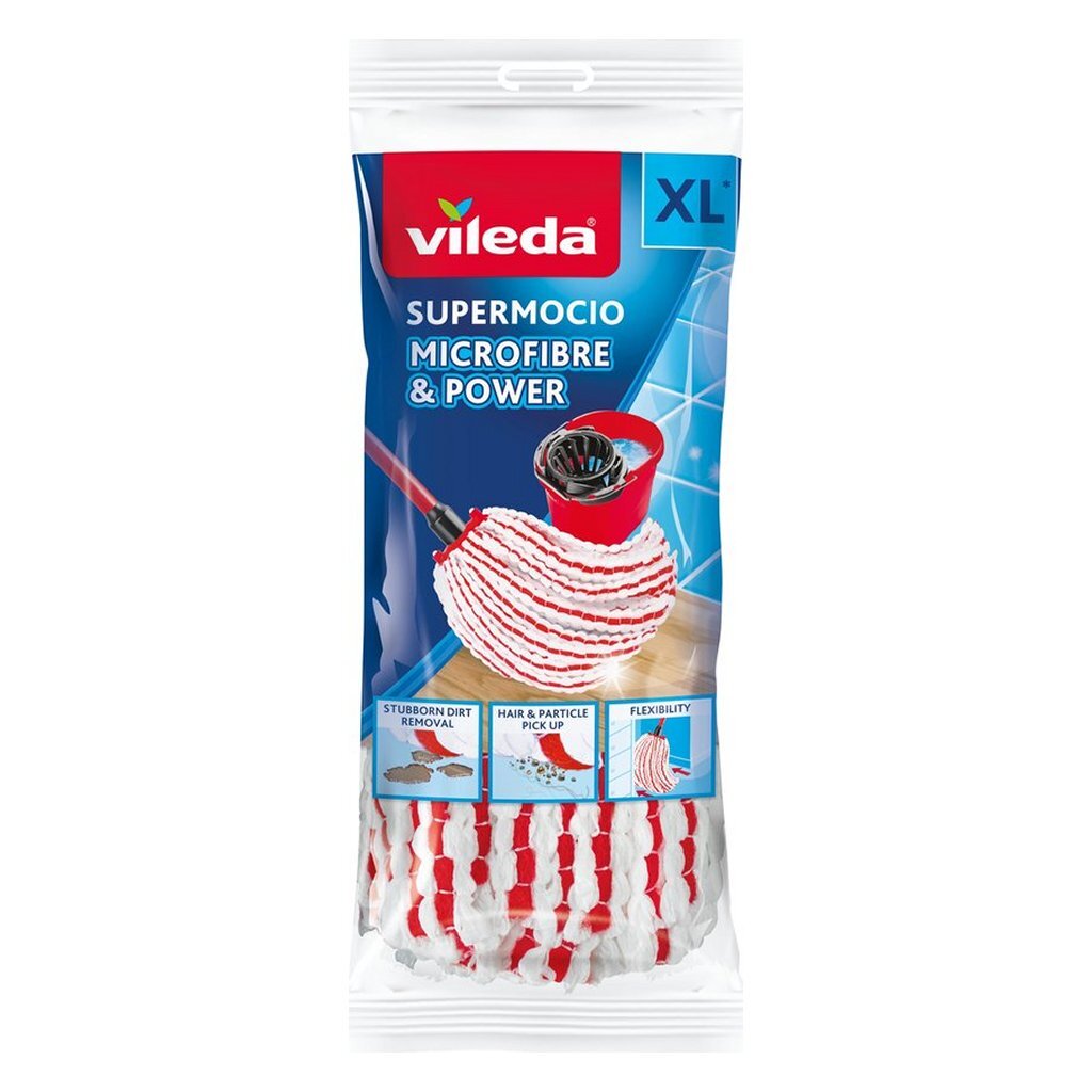 Vileda xl supermocio microfibra y fregona eléctrica