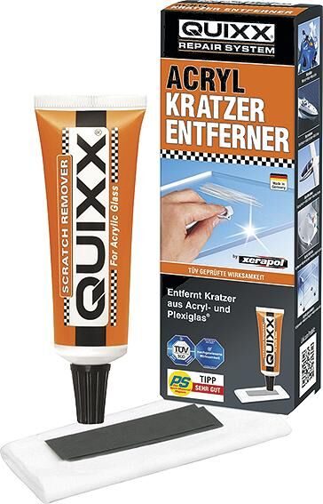 Quixx set polishing paste acrylic remover (xerapol) xerapol polishing compound tube 50 gr.