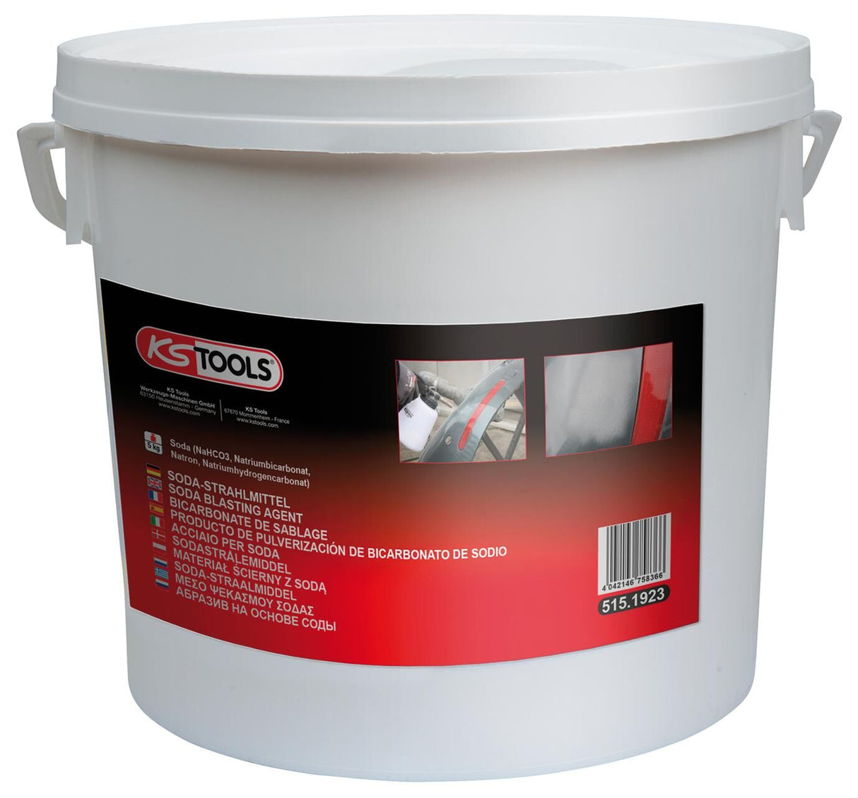 Ks tools ks-tools blasting agent soda blasting agent 5 kg bucket