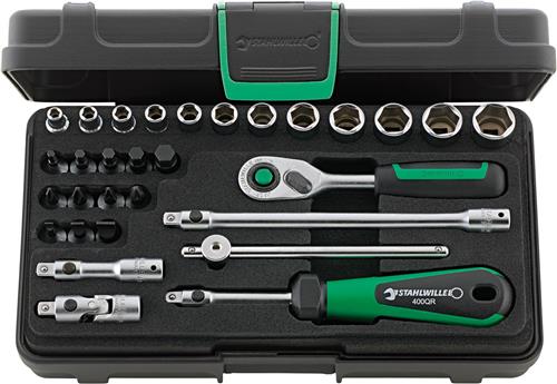 Stahlwille bit- doppenset 6k 1 4