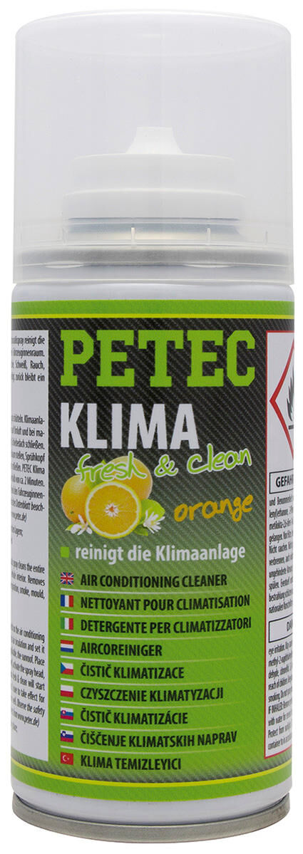 Petec klimaanlæg renere frisk ren klimaanlæg renere p frisk ren orange