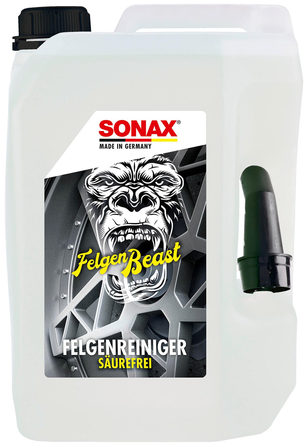 Sonax rim cleaner rimbeast rim cleaners. felgenbeast 5l