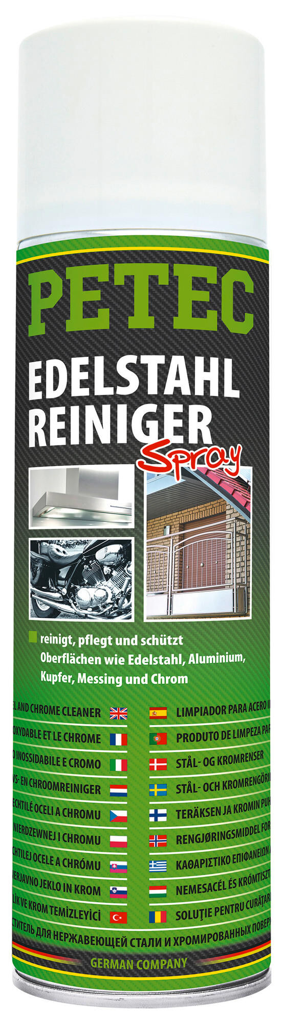 Petec special cleaner for stainless steel. Stainless steel cleaner 5