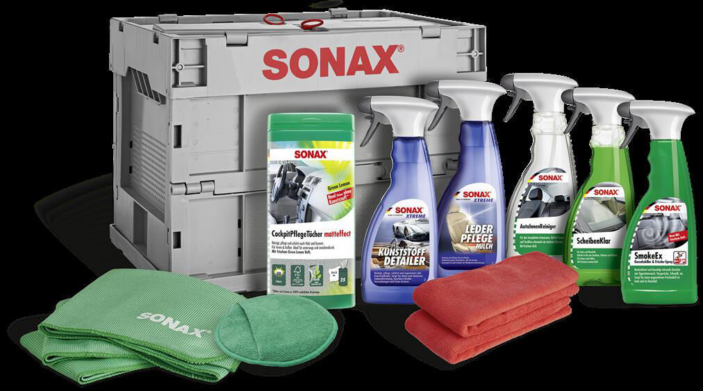 Sonax action package pflegebox 2022 care box