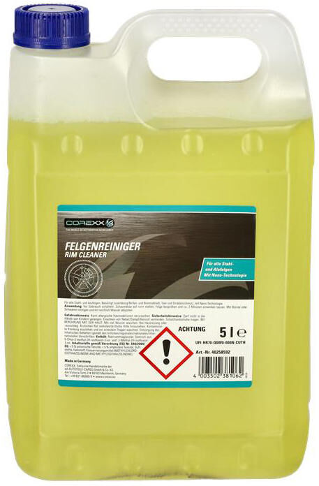 Corexx wheel cleaner rim cleaner 5 l