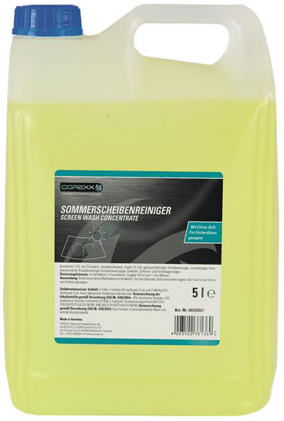 Corexx window cleaner summer disc rate summer 5 l