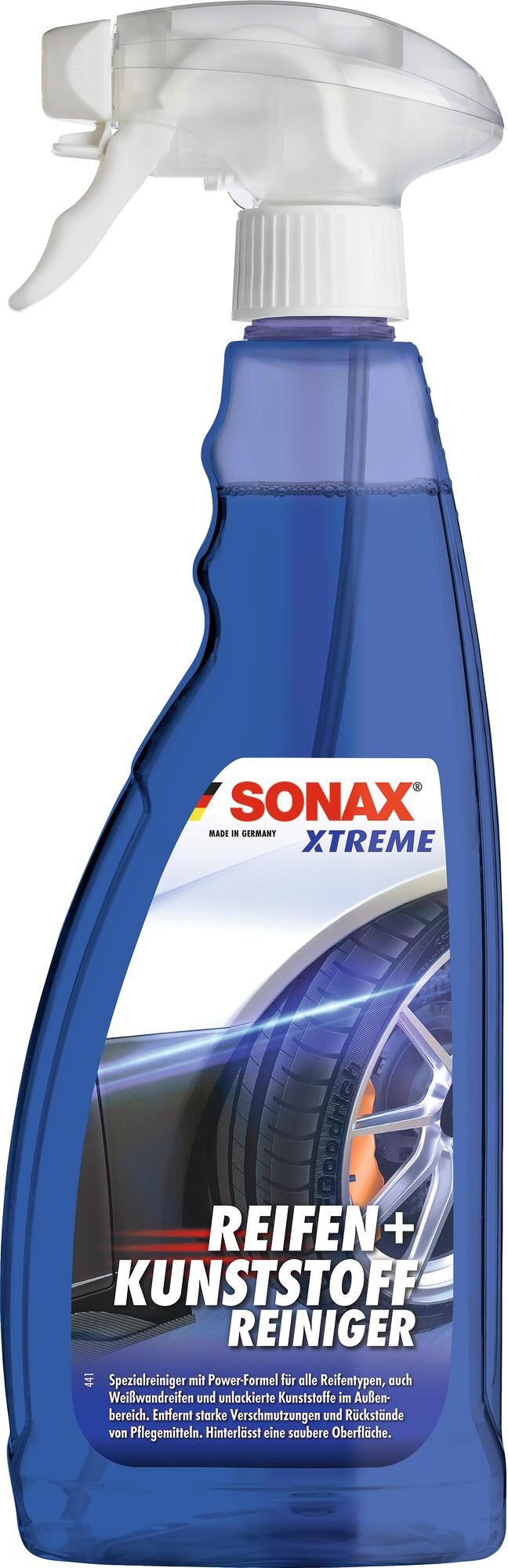 Sonax special cleaner xtreme plastic cleaner. tires+plastic cleaner bottle 750 ml