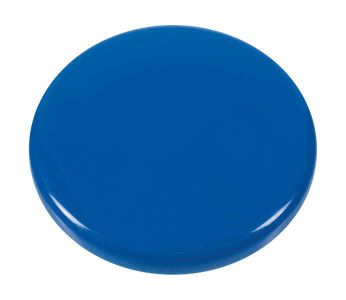 Westcott ac-e10820 imán azul paquete de 10 uds. ø30x8mm, 900g