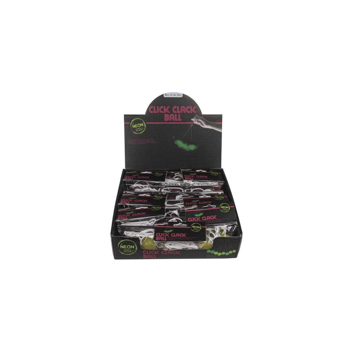 Ootb klik-klak bal glow in the dark