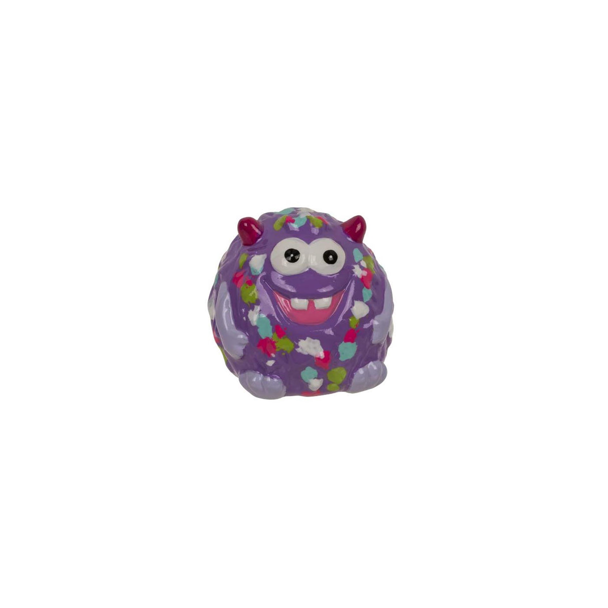 Out of the blue spaarpot monster keramiek 6x6,3x6,3cm