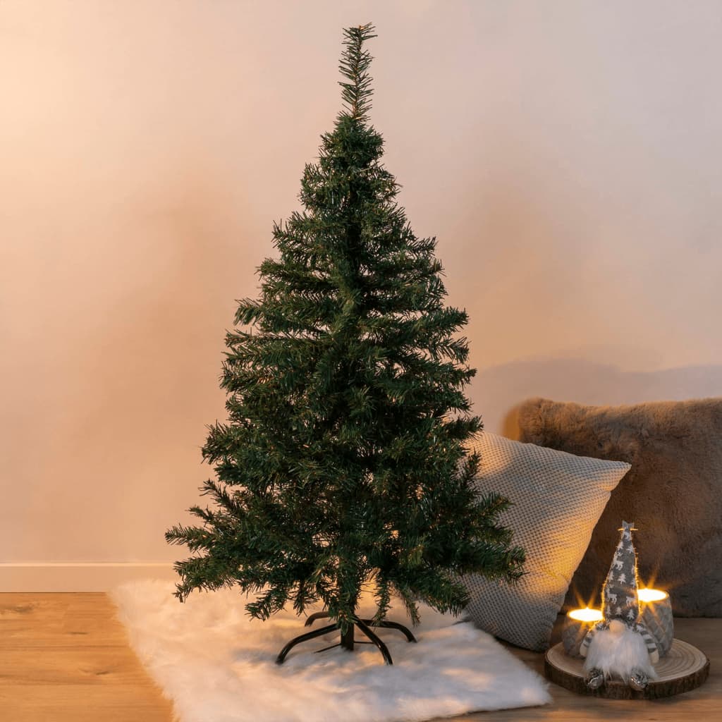 Ciao albero di Natale con standard in metallo 120 cm verde