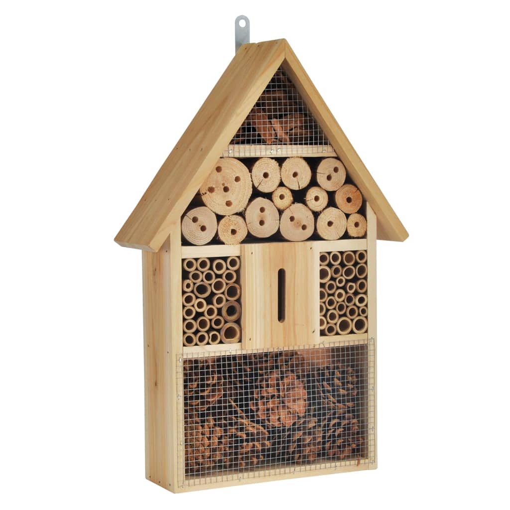 HI HI Insect Hotel 31x10x48 cm natural wood