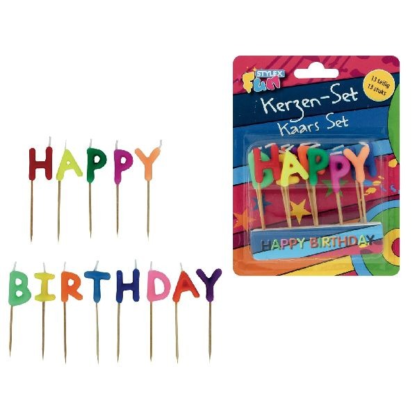 Tarjetas de cumpleaños feliz cumpleaños Stylex 13 piezas