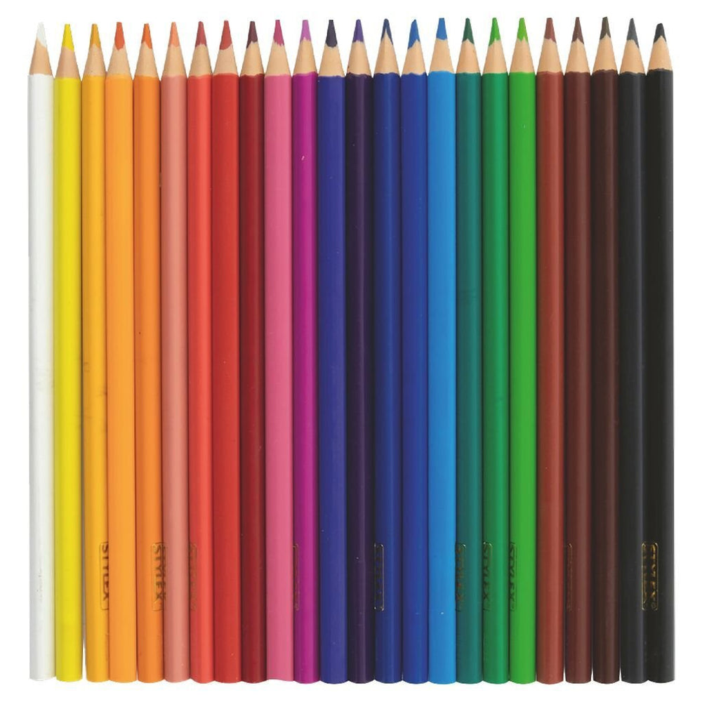 Stylex dreieckige Buntstifte 24 Farben