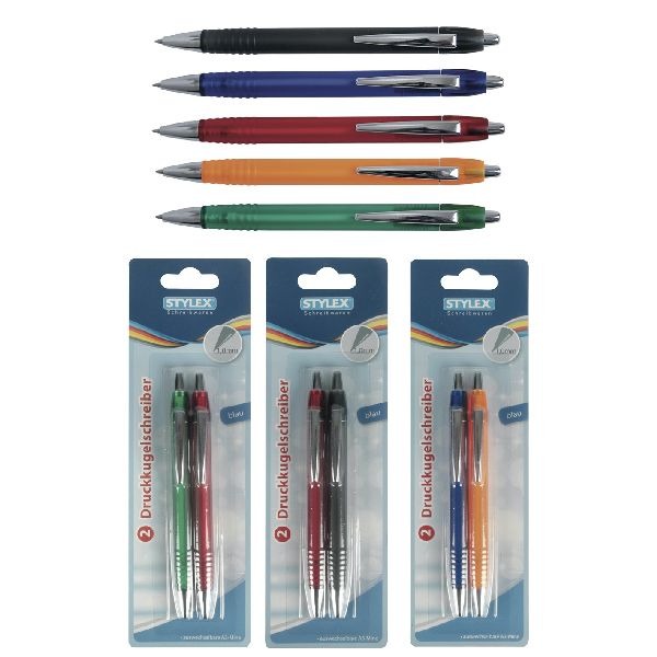 Bolígrafos Stylex 2 piezas