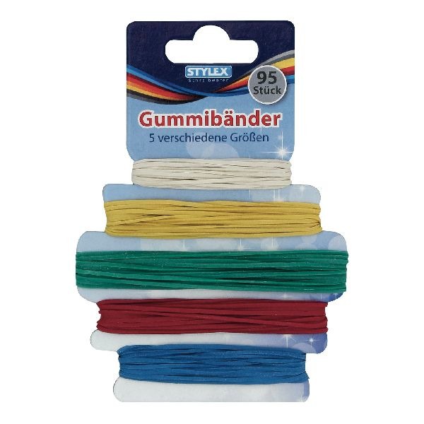 Toppoint bandas elásticas de colores 95 piezas
