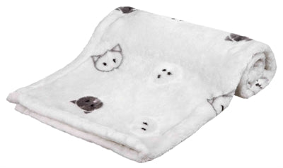 Trixie blanket mimi soft plush light gray