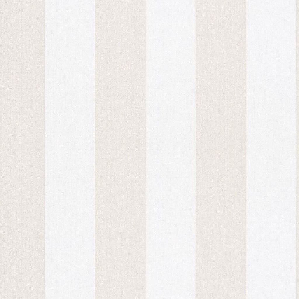 Noordwand Noordwand Wallpaper Topchic Stripes Beige and White