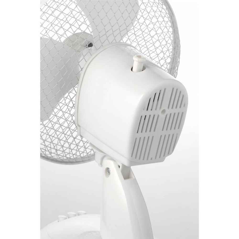 Lentz table fan 23 cm white