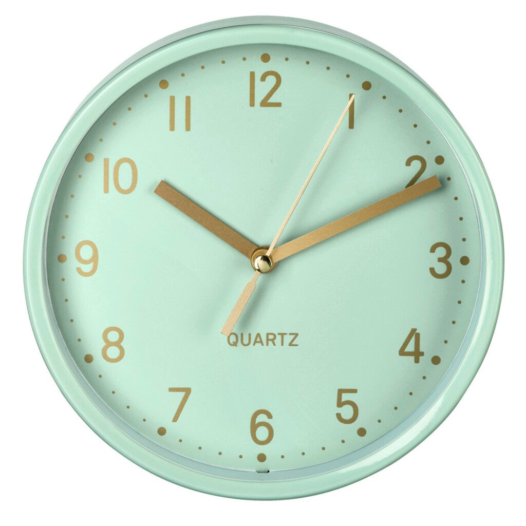 Hama table clock golden low noise mint
