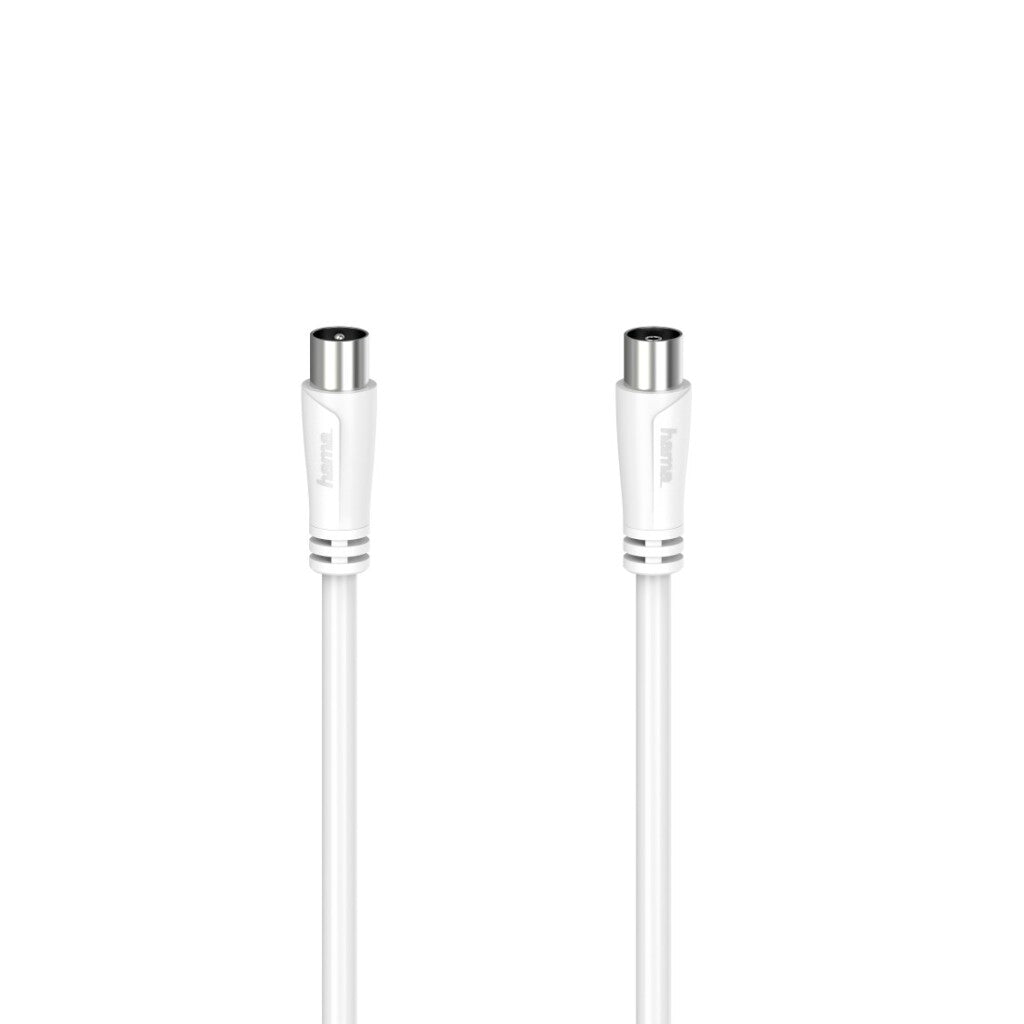 Hama Antennenkabel Koaxialstecker - Koaxialkupplung 5,0 m 90 db