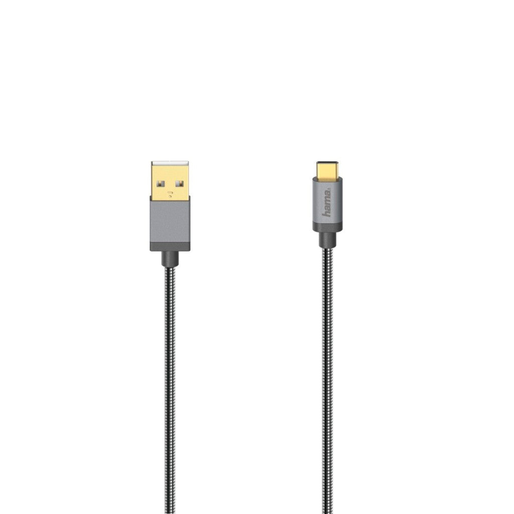 Hama USB-C cable USB 2.0 480 mbit s metal 0.75 m
