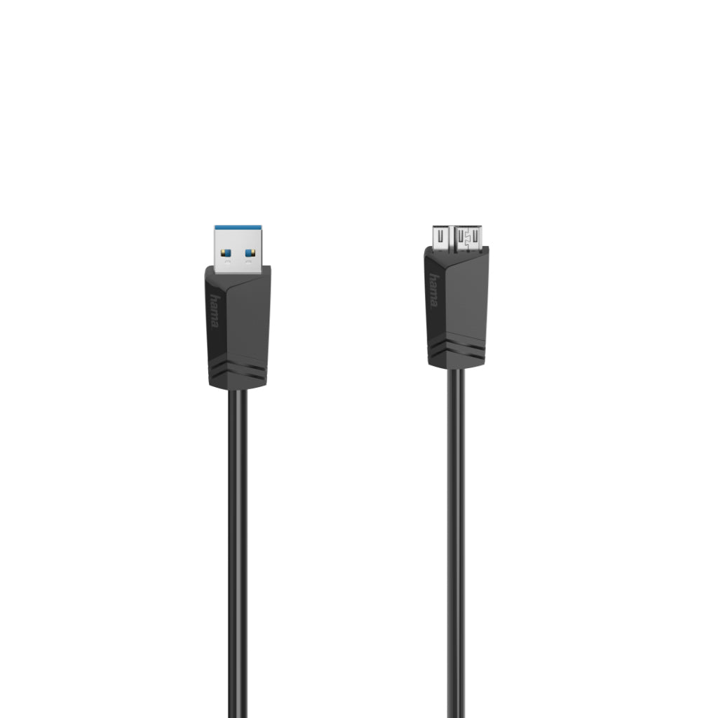 Hama micro USB cable USB 3.0 5 Gbit s 0.75 m