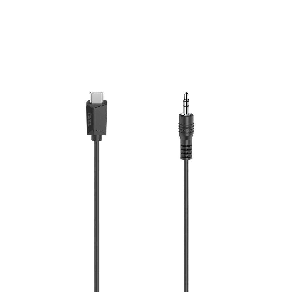 Hama audio cable USB-C plug - 3.5 mm jack plug stereo 0.75 m