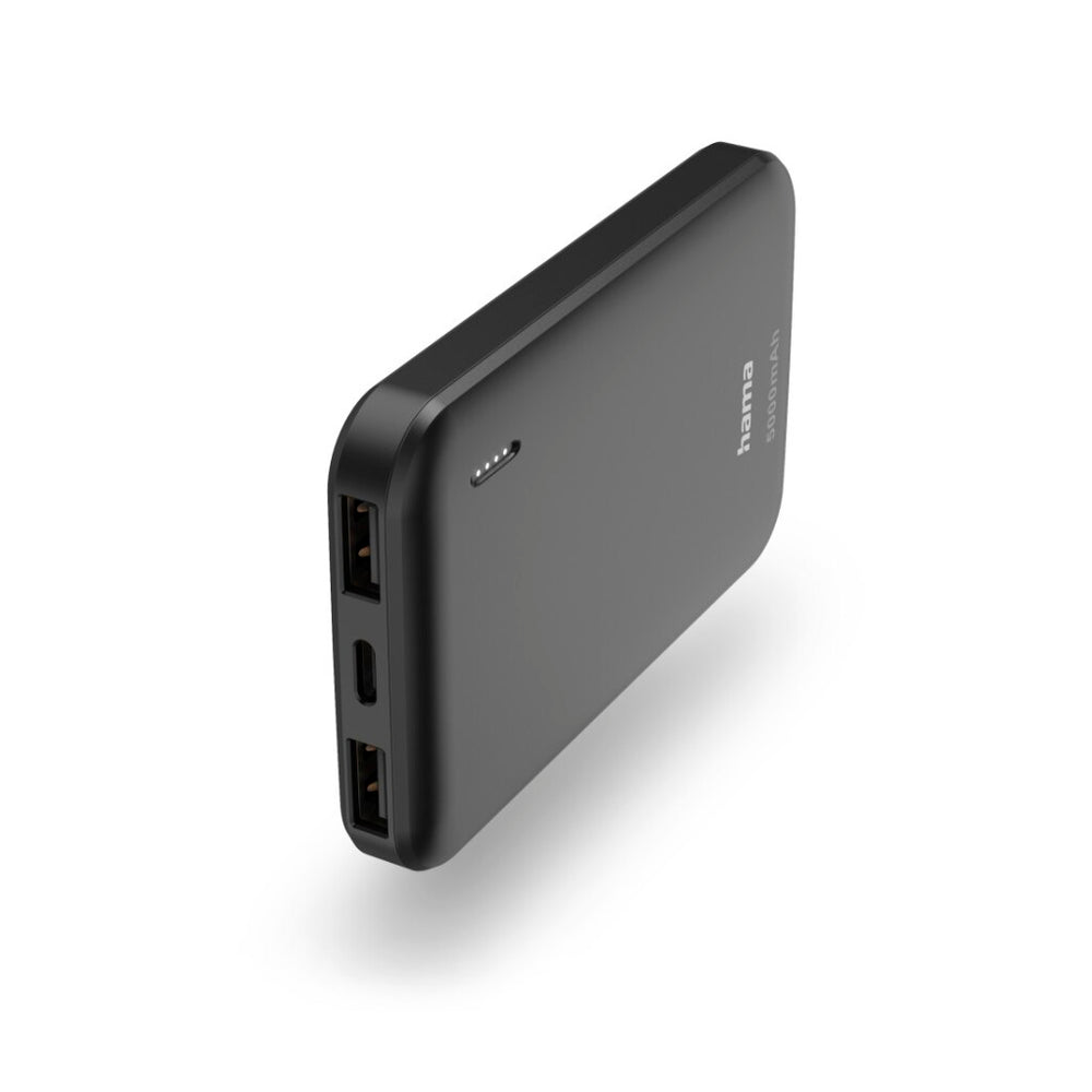 Hama power pack pocket 5 5000mah outputs: 2x USB-A anthracite