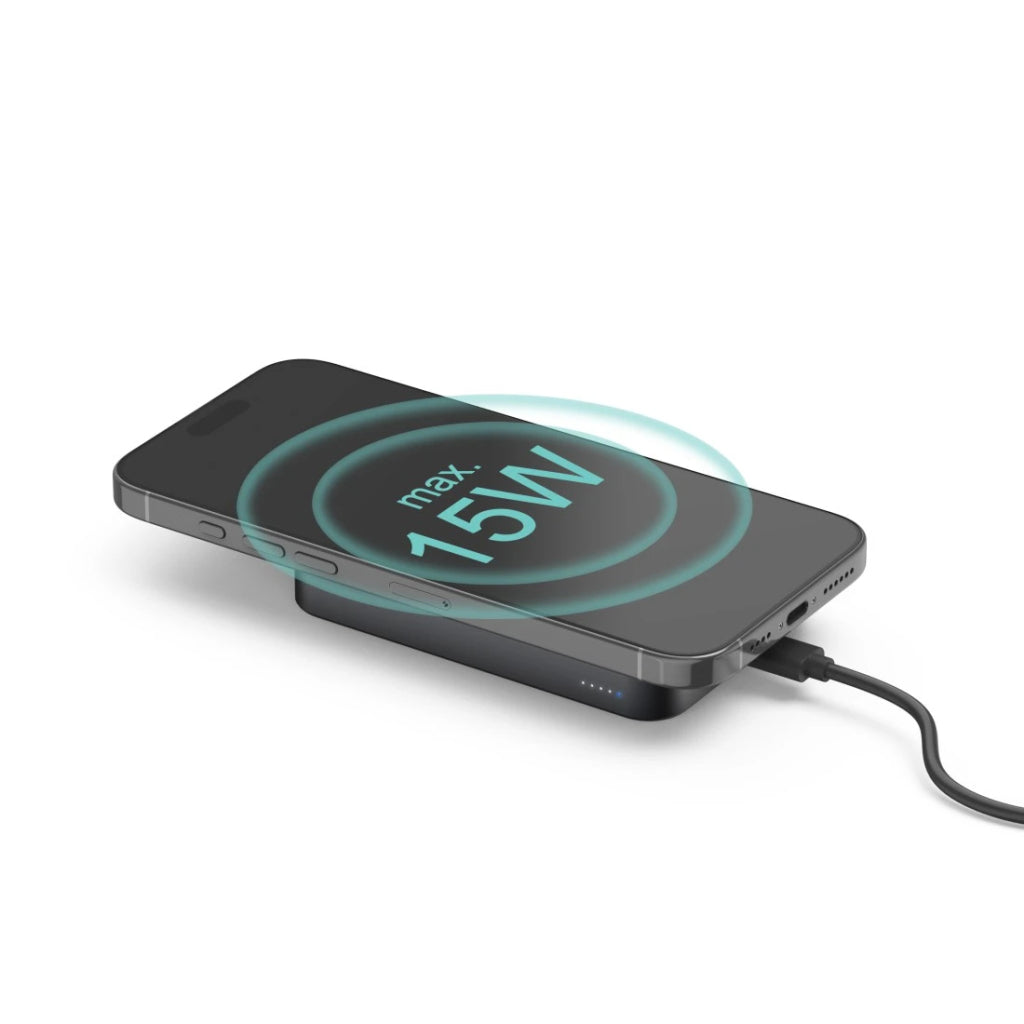 Hama qi2 power pack inalámbrico 10000mah carga inductiva antracita