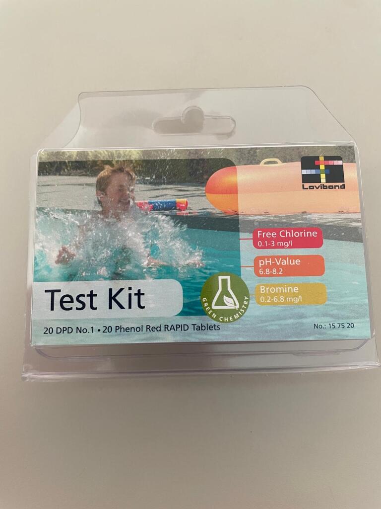 Kit de test divers comprimés rapides de rouge de phénol