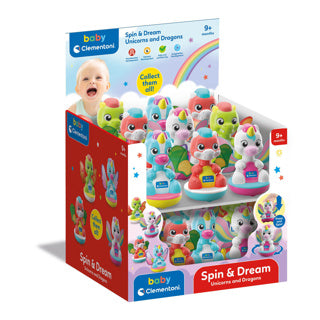 Clementoni baby spinning unicorn dragon