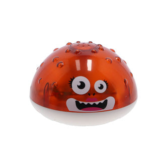 Rotating bath toys with light