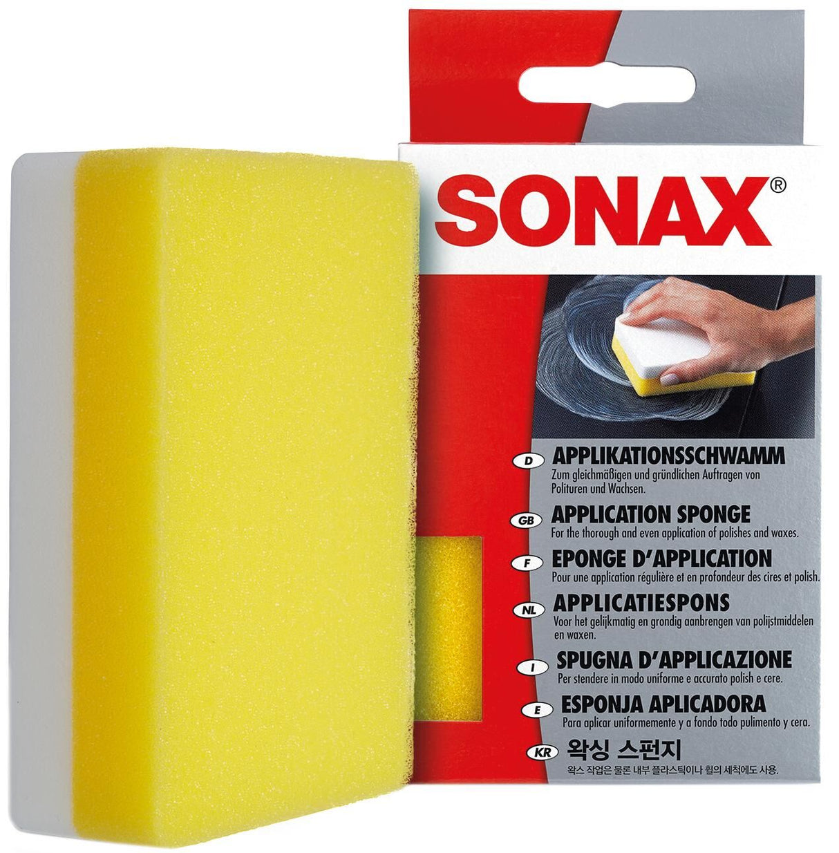 Sonax application sponge application sponge 417300