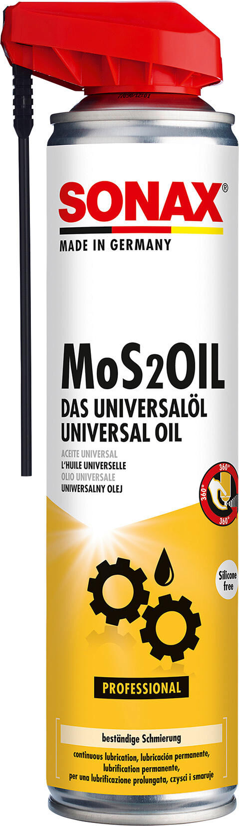 Sonax multifunctional oil mos² oil mos 2 oil 400 ml spray dose