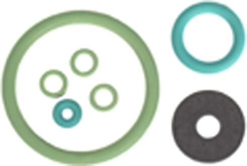 Ad pump injector ct 02 tätningssats viton fkm f. broms sprueher