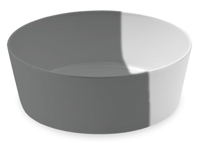 Tarhong Dog Bowl Dual Melamine Grey White