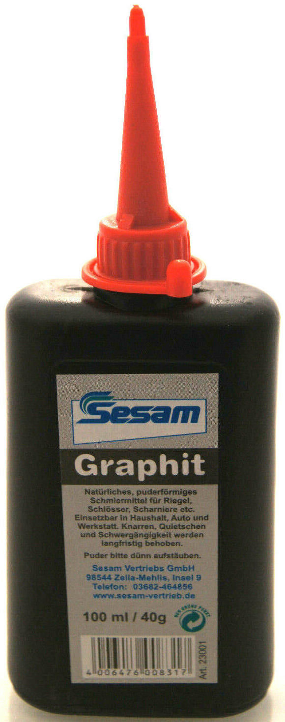 Sesam slotonderhoud graphite powder graphite powder 40 gr.