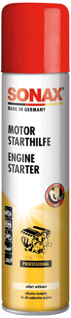 Sonax starting aid motorstarthilfe start aid 200 ml spray can