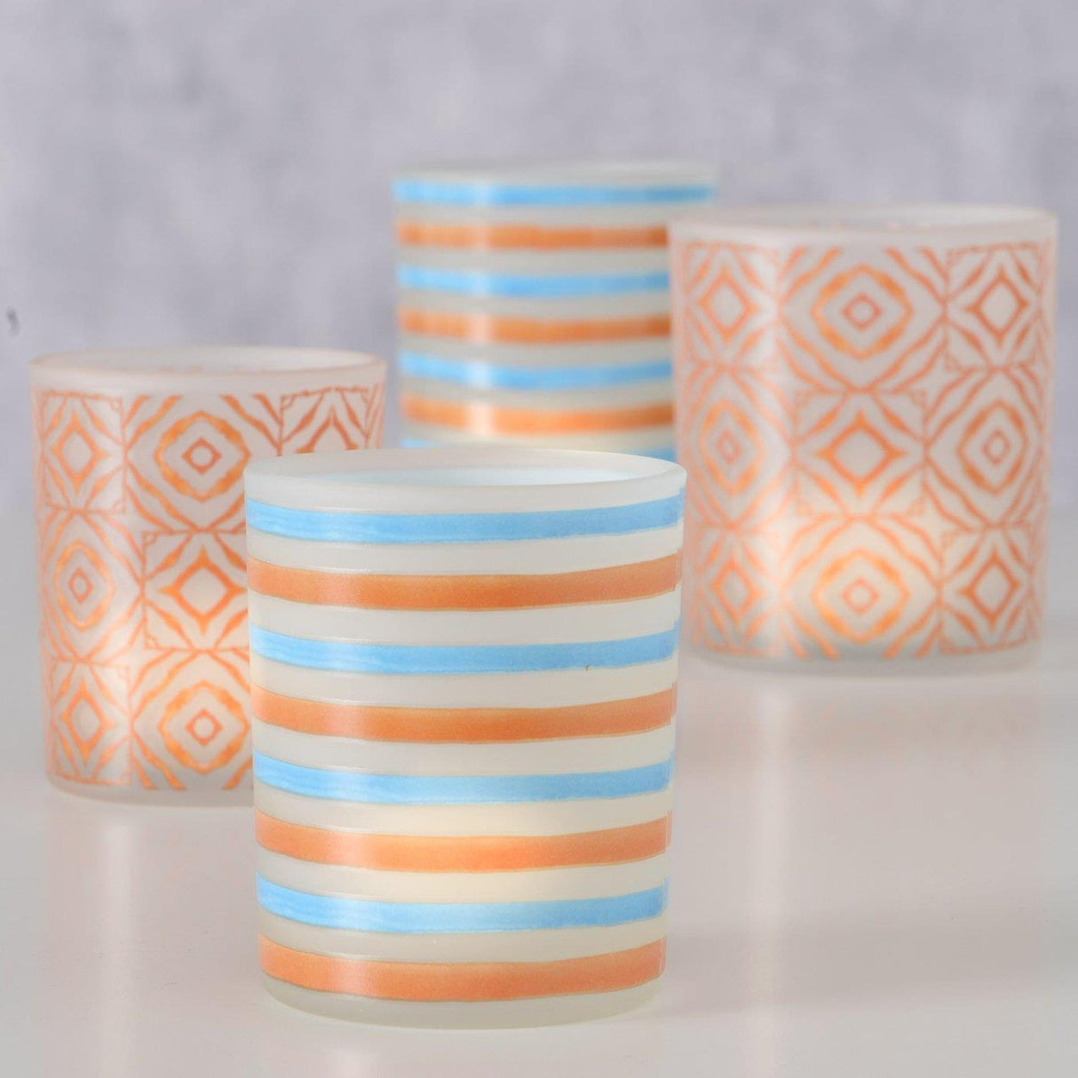 Boltze home windlicht 2-delig h8,3-10cm