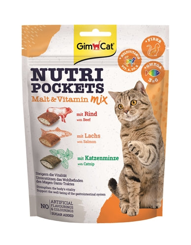 Gimcat Nutri pockets malt vitamin mix