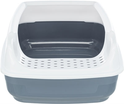 Trixie Cat Litter Box Delio Grey White