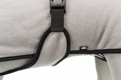 Trixie Dog coat grenoble fleece gray