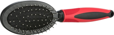 Trixie Brush dvojitý kryt vlasů pod Wol Plastic Black Red