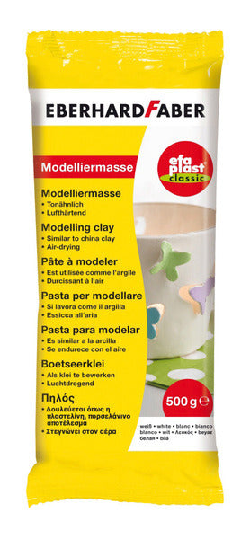 Eberhard faber ef-570301 efaplast classic modeling material 500gr. white