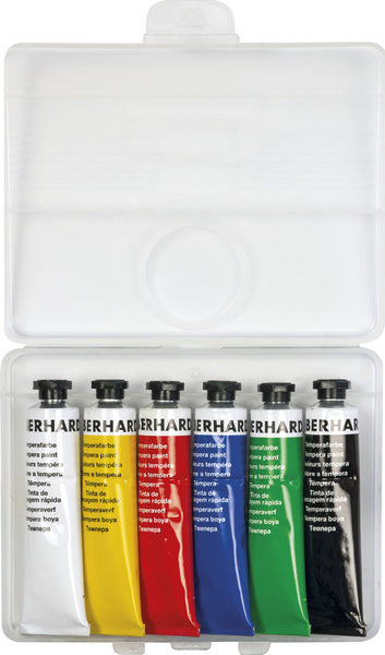 Eberhard faber ef-575505 poster paint 6 colors tube 18 ml