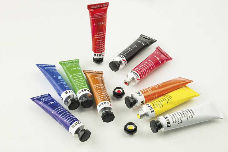 Eberhard faber ef-575505 poster paint 6 colors tube 18 ml